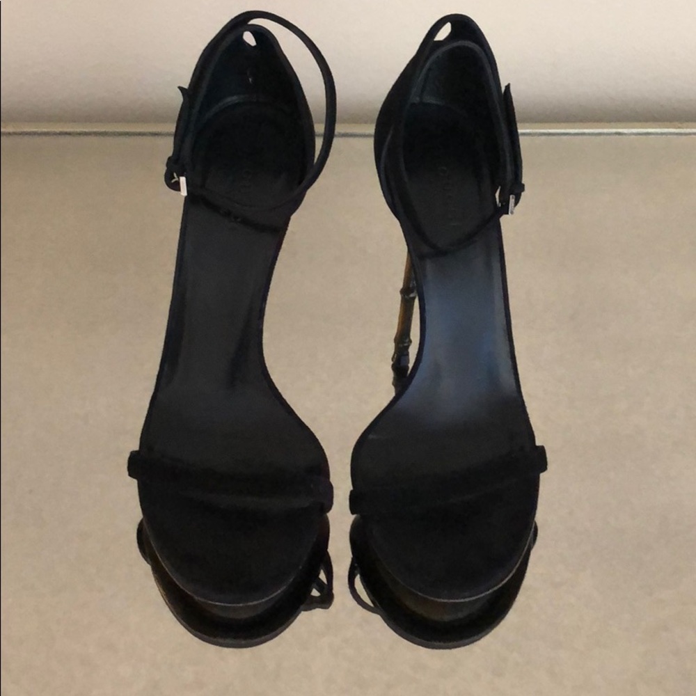 Gucci Bamboo Heel Pumps